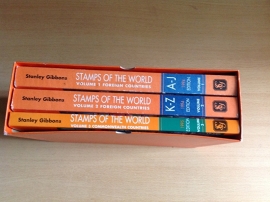 Stamps of the world, simplified catalogue  in 3 volumes - S. Gibbons