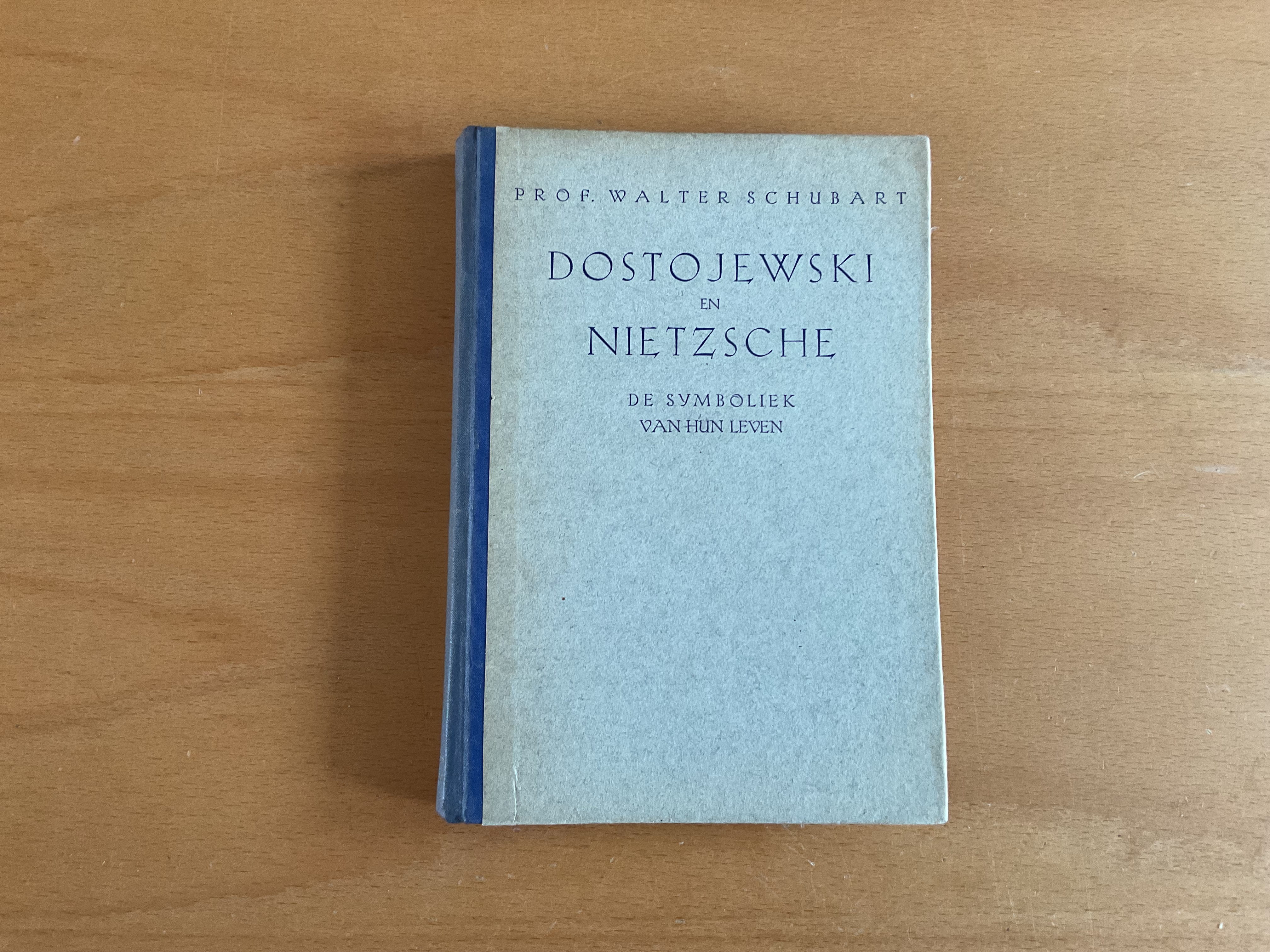 Dostojewski en Nietzsche de symboliek van hun leven - W. Schubart