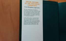 Social history of the Matthean community - D.L. Balch