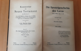 Die Apostelgeschichte des Lukas - T. Zahn