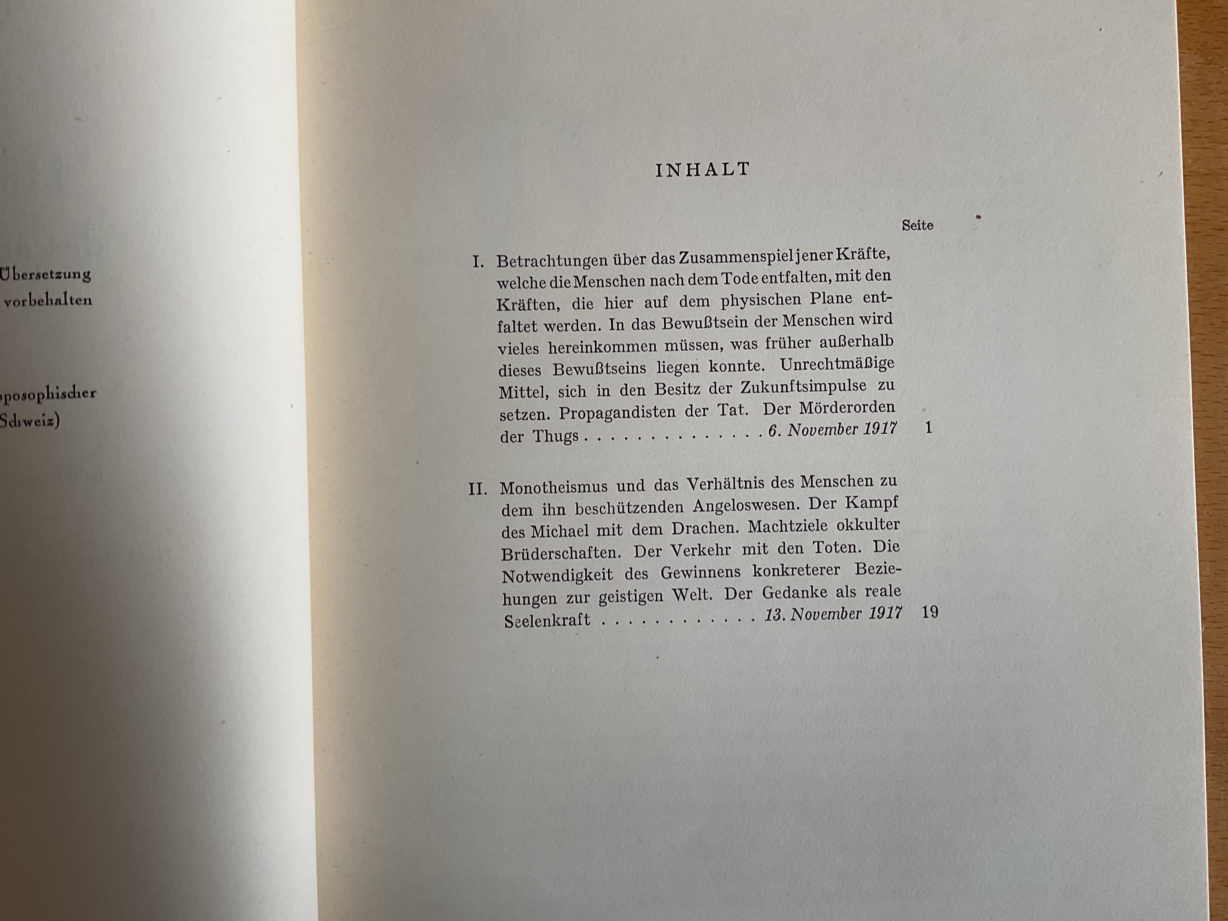 Hinter den Kulissen des äusseren Geschehens - R. Steiner