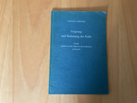 Ursprung und Bedeutung der Kulte - R. Steiner