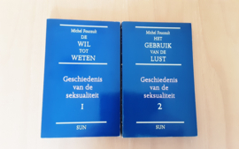 Set a 2x Geschiedenis van de seksualiteit - M. Foucault