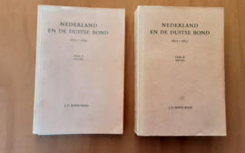 Set a 2x Nederland en de Duitse Bond, 1815-1851 - J.C. Boogman
