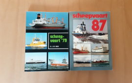 Set  a 2x Scheepvaart '79 en 87 - G.J. de Boer