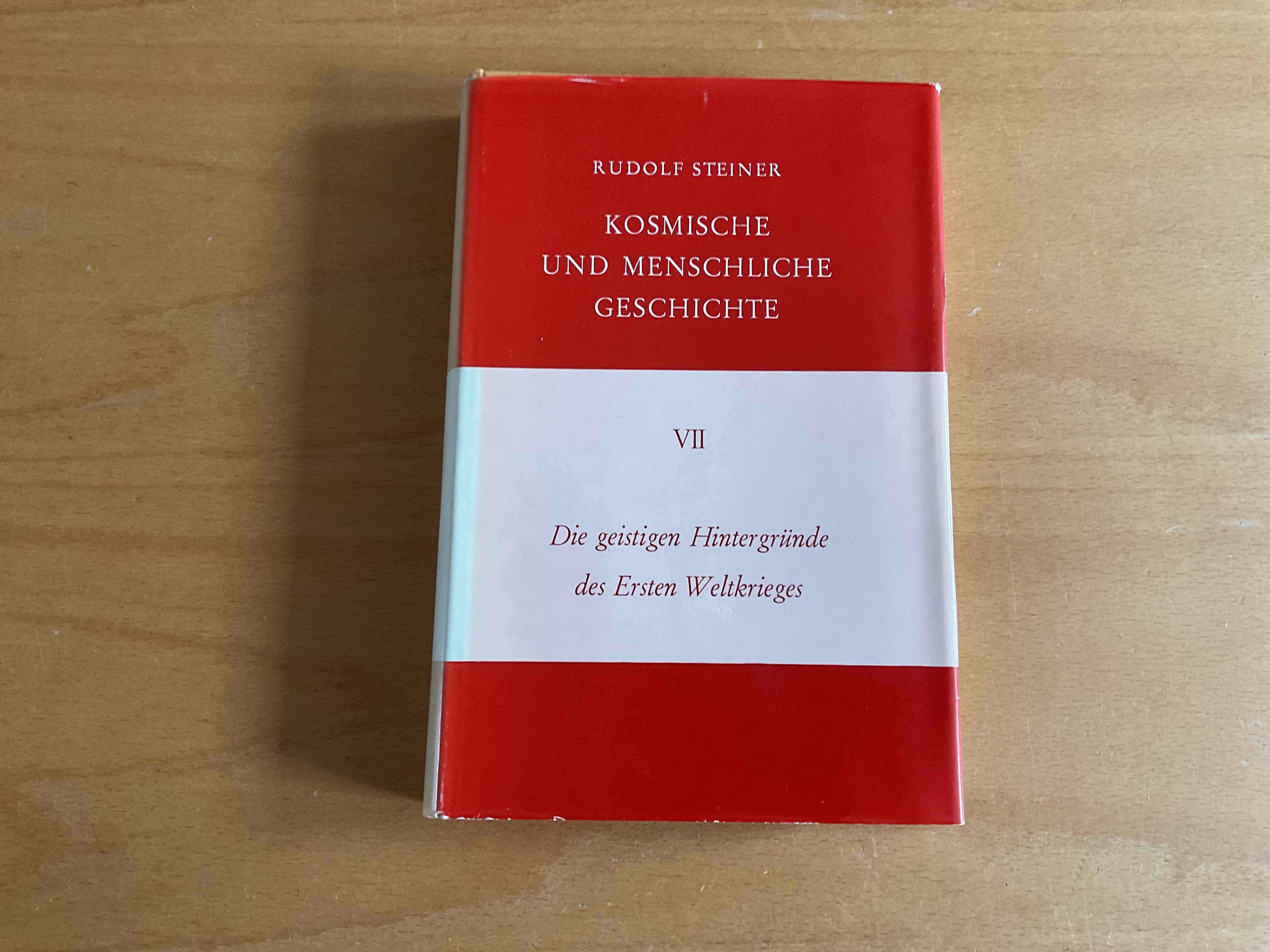 Die geistigen Hintergründe des Ersten Weltkrieges - R. Steiner