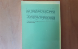 Theology, biblical scholarship and rabbinical studies in the seventeenth century - P.T. van Rooden