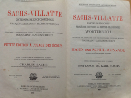 Sachs-Villatte Enzyklopädisch Fr.-D. und D.-Fr. Wörterbuch - K. Sachs