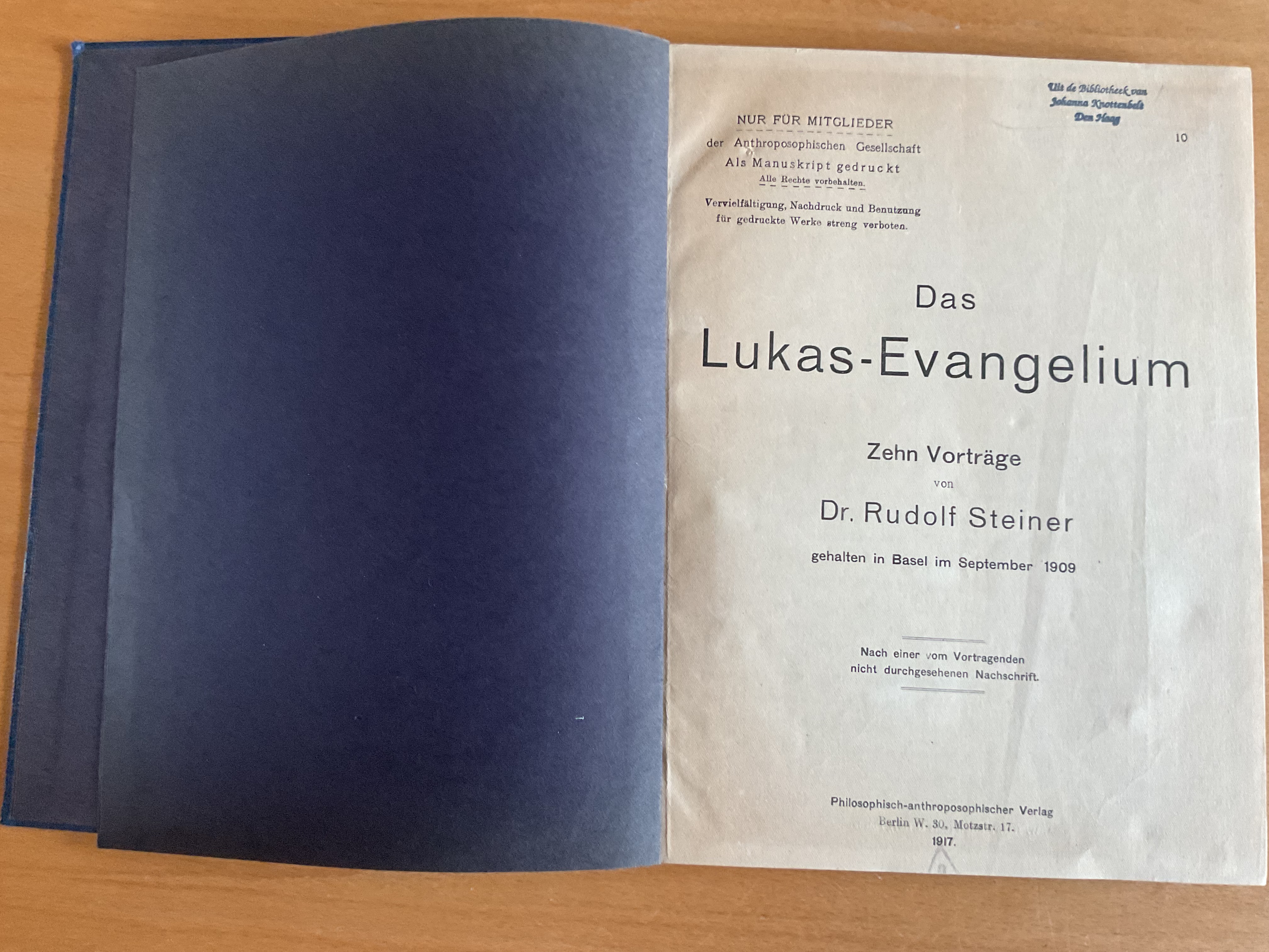 Das Lukas-Evangelium - R. Steiner
