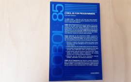COBOL 85 for Programmers - D. Nelson