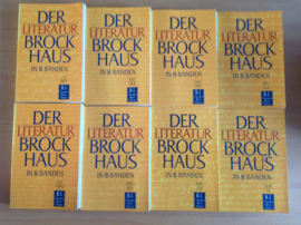 Der Literatur Brockhaus in 8 Bänden - W. Habicht / W.-D. Lange