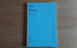 Recht en legitimiteit - E.H.L. Brugmans / J.L.M. Elders