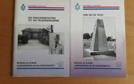 Set a 2 Brochures van de Sectie Luchtmachthistorie van de Luchtmachtstaf ,nr.5
