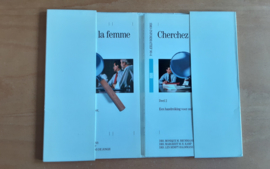 Set a 2x Cherchez la femme, in een mapje - M.M. Brummans / M.M.H. Kamp e.a.