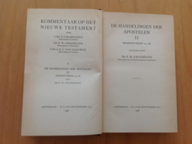 De Handelingen der Apostelen II - F.W. Grosheide