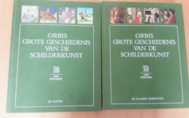 Set a 2x Orbis Grote Geschiedenis van de Schilderkunst / J. Lassaigne