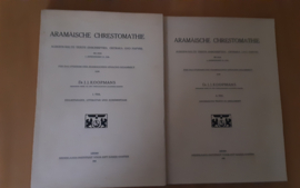 Set a 2x Aramäische Chrestomathie - J.J. Koopmans