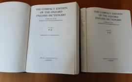 Set a 2x The Compact Edition of the Oxford Dictionary