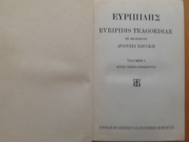 Evripides tragoediae, volume 1, 2 en 3 - A. Nauck