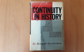 Continuity in history and other essays - A. Gerschenkron