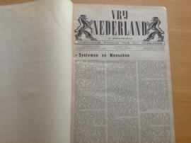 Ingebonden weekbladen Vrij Nederland 1942