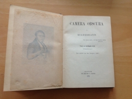 Camera obscura, oud boekje  - Hildebrand