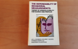 The dependability of behavioral measurements - L. Cronbach / G. Gleser / H. Nanda / N. Rajaratnam