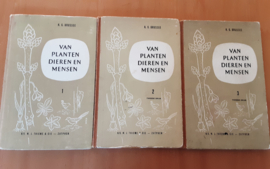 Pakket a 3x Van planten, dieren en mensen - H.G. Brussee