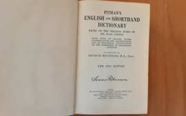 Pitman's English & Shorthand dictionary - I. Pitman