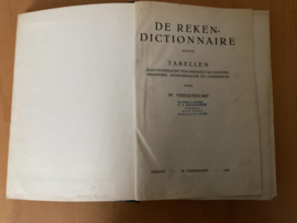De Rekendictionnaire - W. Vriesendorp