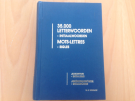 35.000 Letterwoorden, initiaalwoorden. Mots-lettres, sigles ...  - M.R. Withouck