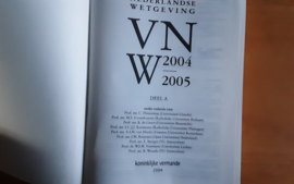 Pakket a 3x Verzameling Nederlandse Wetgeving 2004-2005 - C. Flinterman e.a.