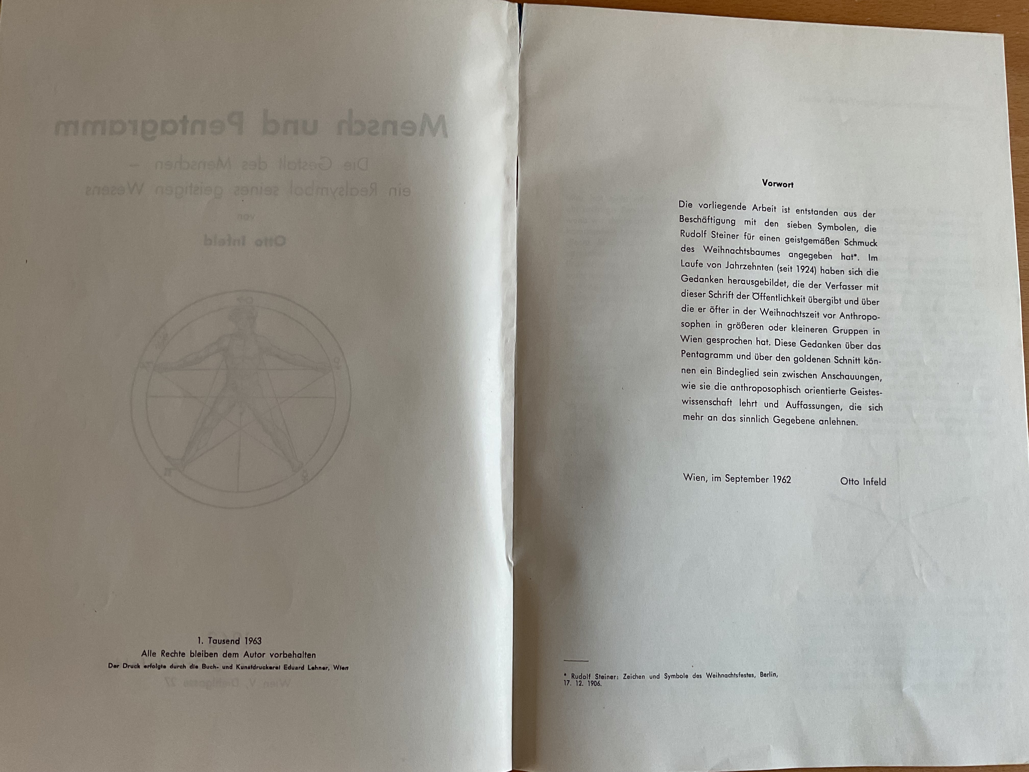 Mensch und Pentagramm - O. Infeld