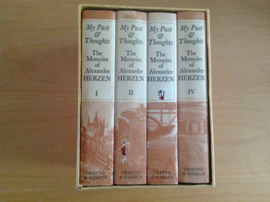 Pakket a 4x My past and thoughts. The memoirs of Alexander Herzen, compleet, 4 delen in een cassette