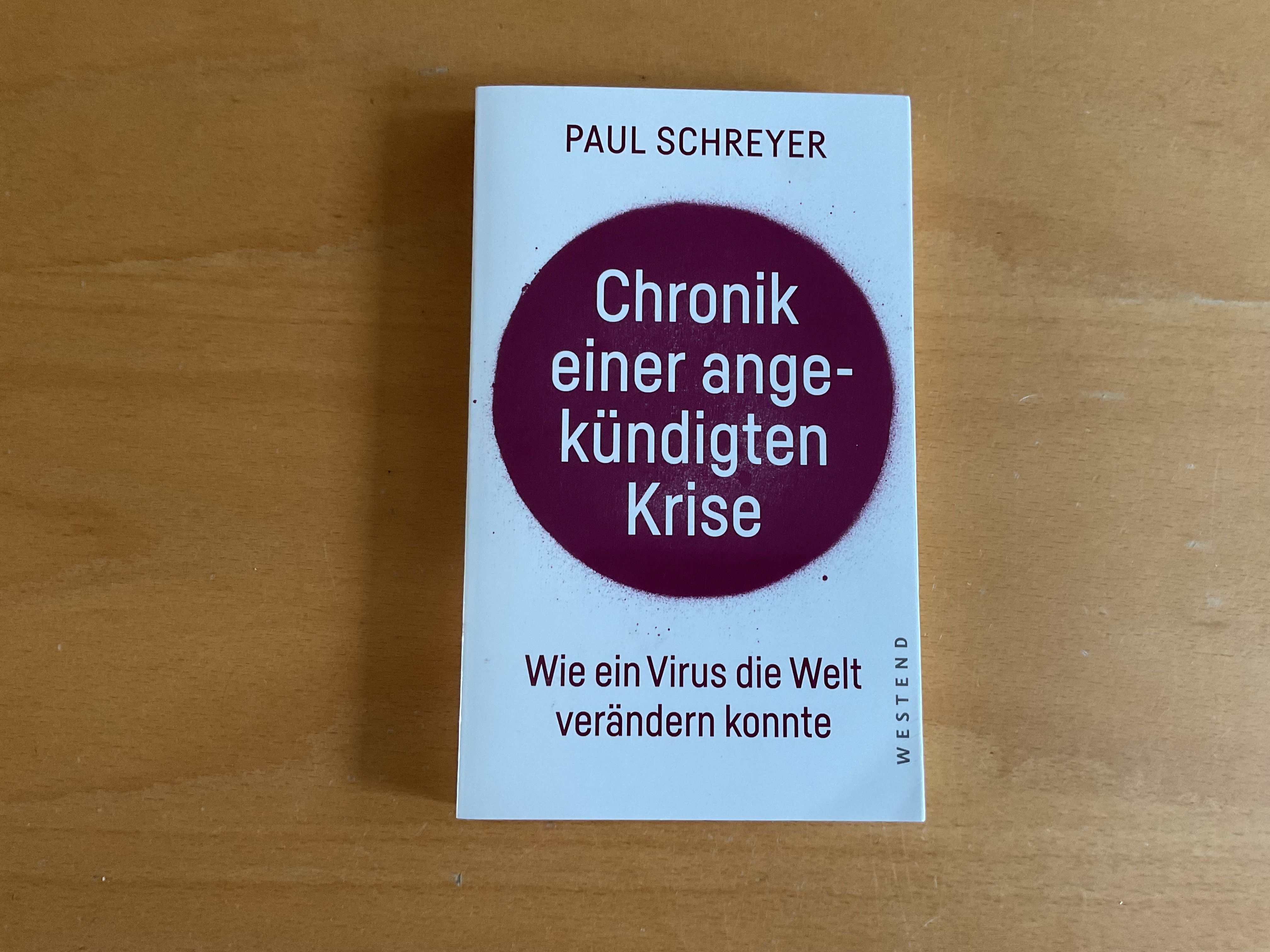 Chronik einer angekündigten Krise - P. Schreyer