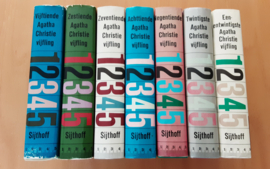 Pakket a 7x Agatha Christie vijfling - A. Christie