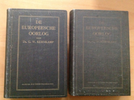 De Europeesche Oorlog 1914-1919, deel 1 en deel 2 - G.W. Kernkamp