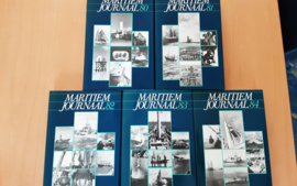 Pakket a 11x Maritiem Journaal - R. Hazelhoff Roelfzema-Kromhout
