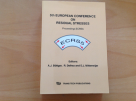 5th European conference on residual stresses - A.J. Böttger / R. Delhez / E.J. Mittemeijer