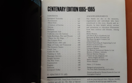 Blue Funnel & Glen Lines bulletin. Centenary edition 1865-1965 - J.P. Gordon