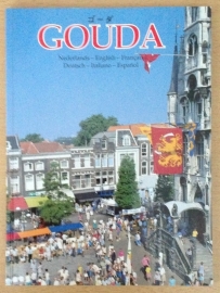 Gouda, in 7 talen: Nederlands - English - Francais - Deutsch - Italiano - Espanol - Japans