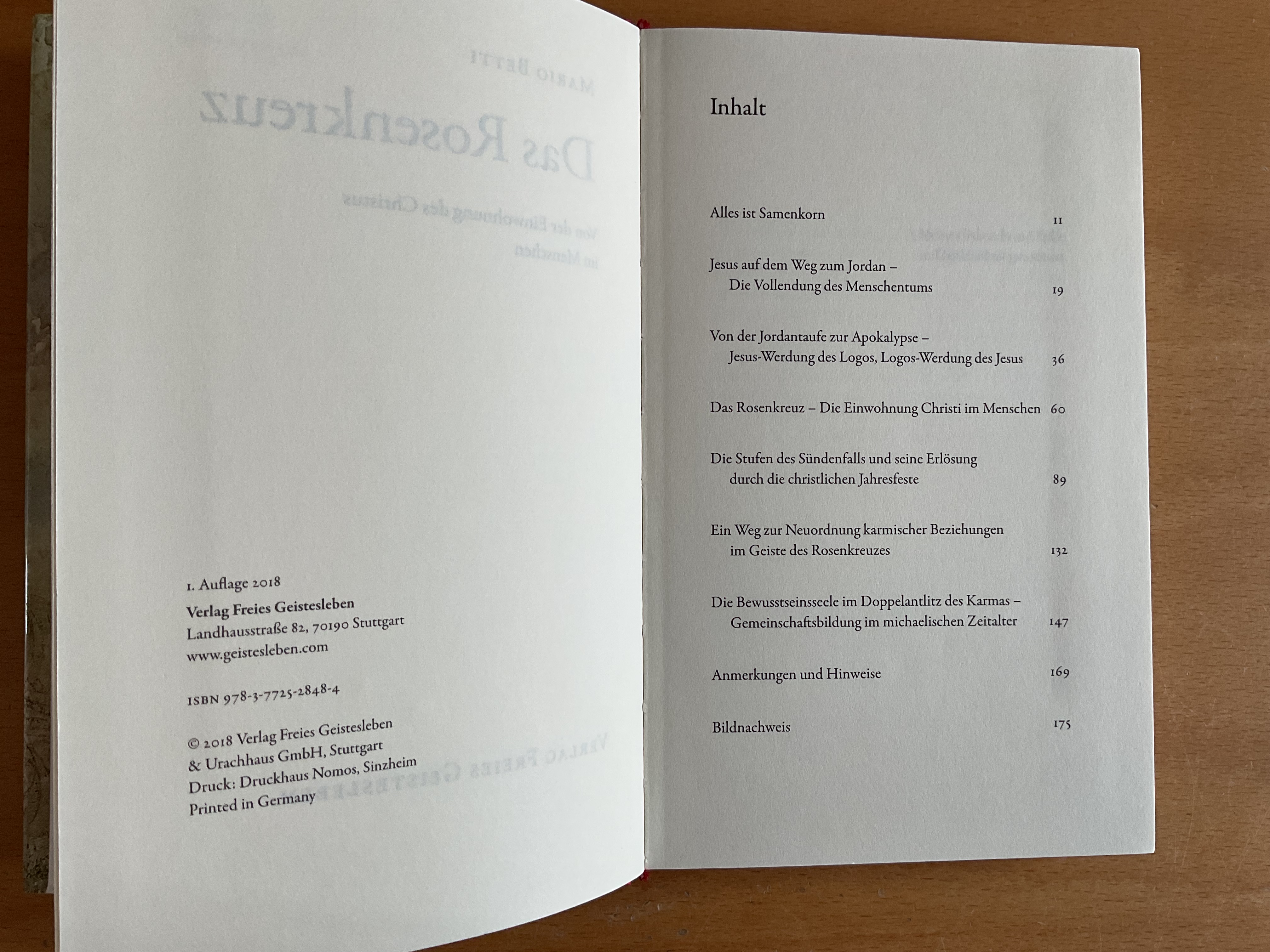 Das Rosenkreuz - M. Betti