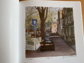 Langs vesten en singels van Delft - J.E. Douma / D.H.A.C. Lokin