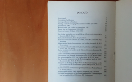 Pakket a 6x Jaarboekje voor geschiedenis en  oudheidkunde van Leiden en omstreken 1980 t/m 1985