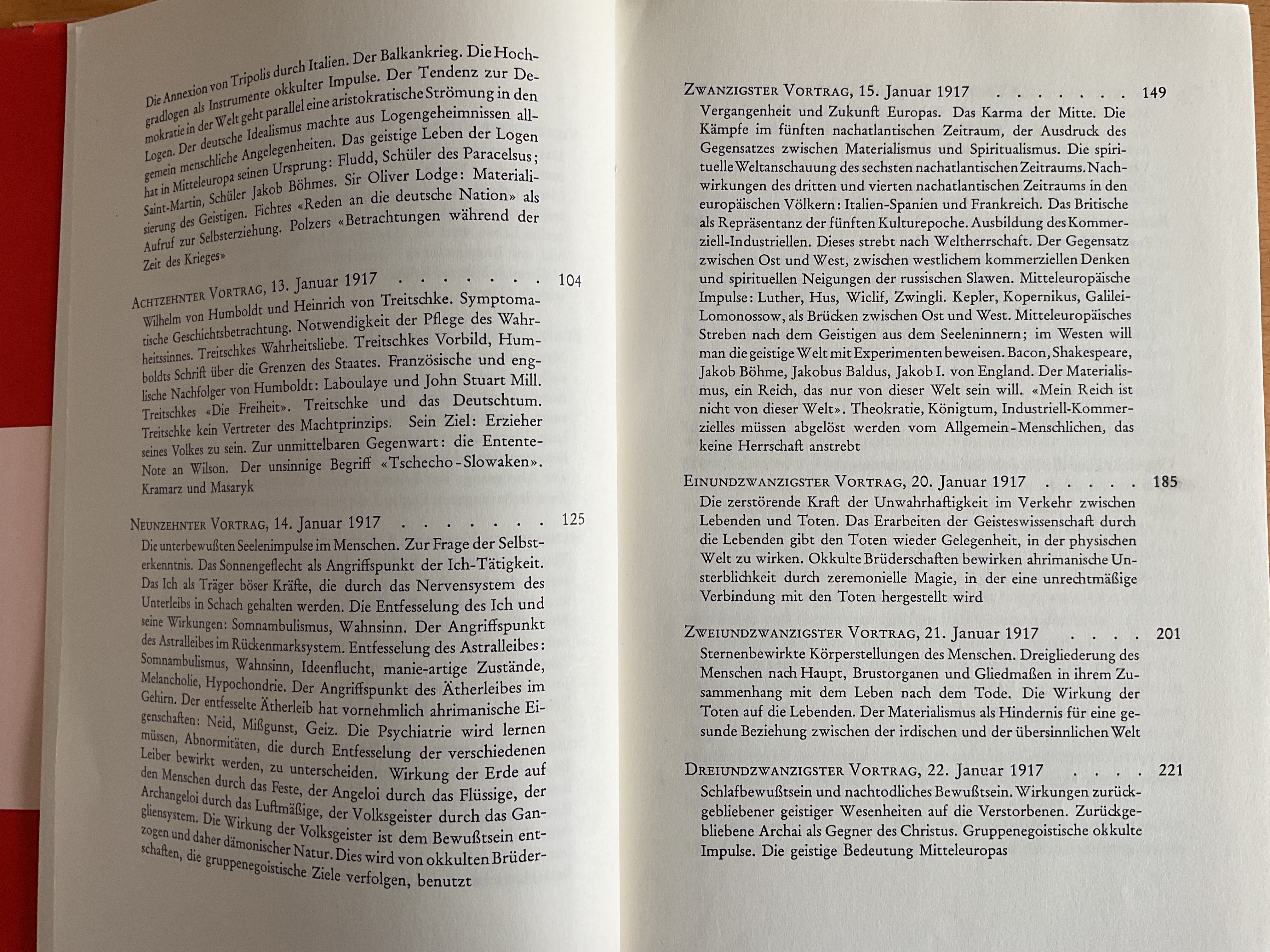 Zeitgeschichtliche Betrachtungen, Zweiter Teil - R. Steiner