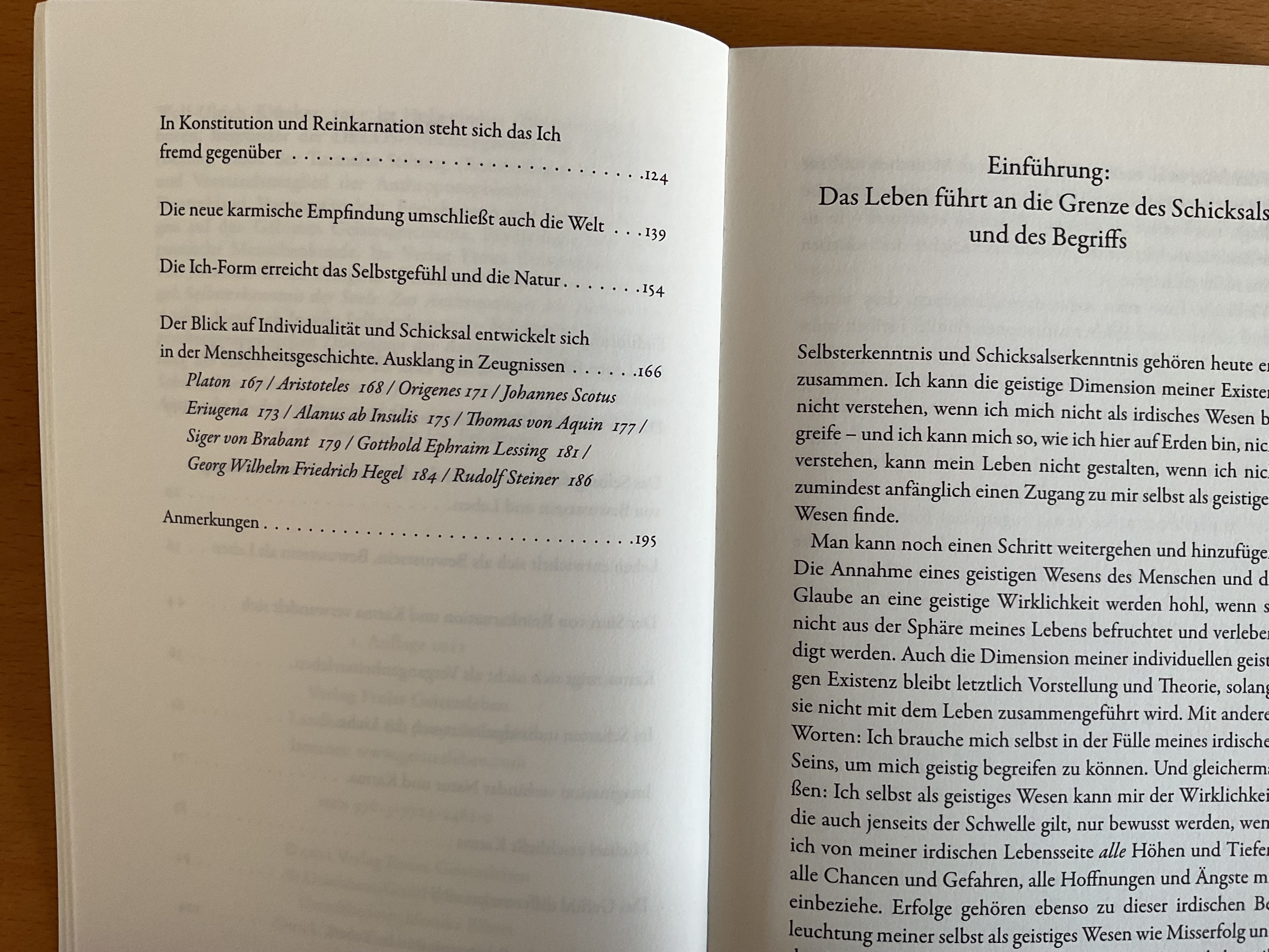 Die Empfindung des Schicksals - W.-U. Klünker