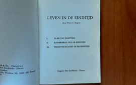 Leven in de eindtijd - P.A. Slagter
