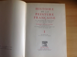 Histoire de la peinture Francaise, deel I - P. Francastel