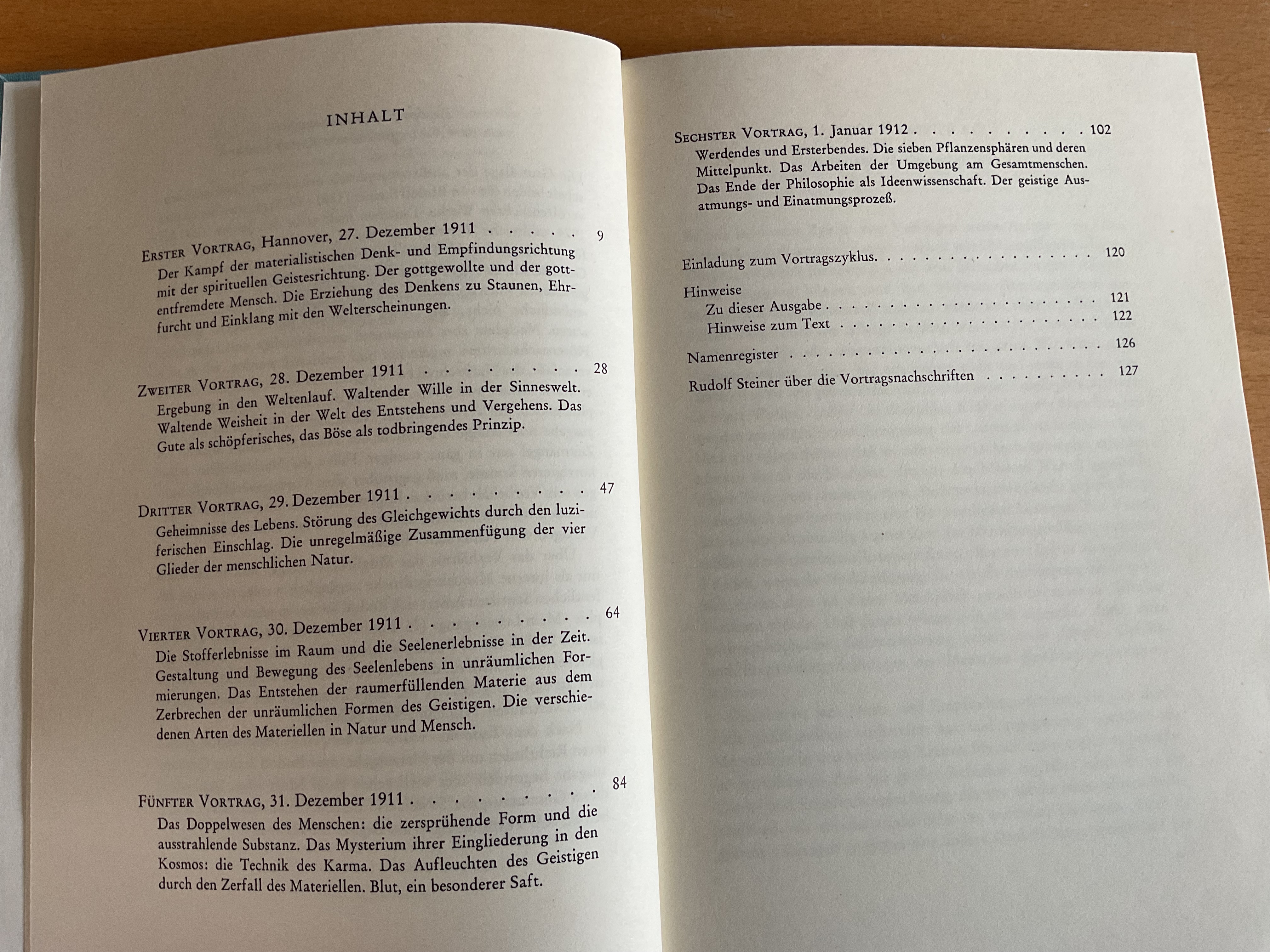 Die Welt der Sinne und die Welt des Geistes - R. Steiner