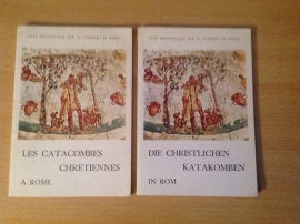 Set a 2x Die christlichen Katacomben in Rom / Les catacombes chretiennes a Rome - P. Testini